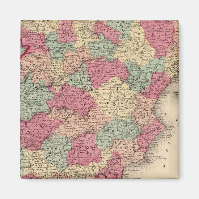 Imán España y Portugal 13 (Frente)
