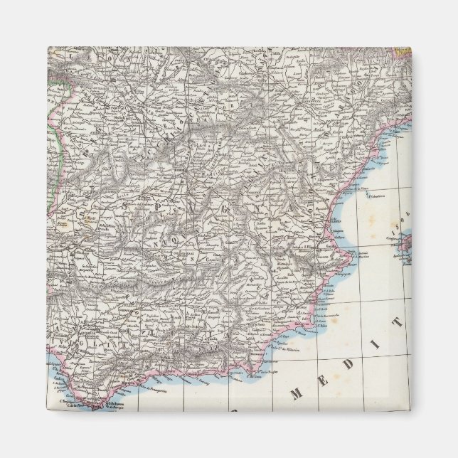 Imán España y Portugal 6 (Frente)