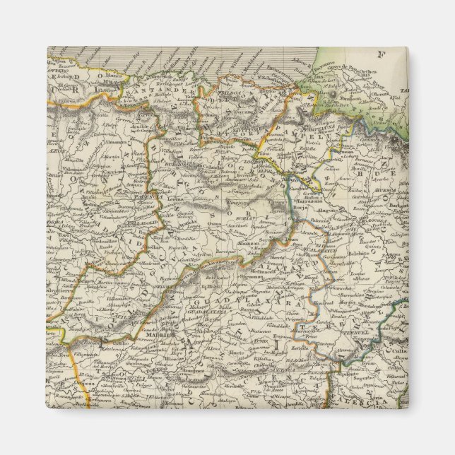 Imán España y Portugal 9 (Frente)