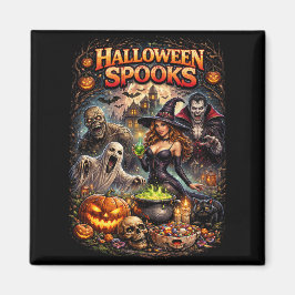 Imán Espantos de Halloween