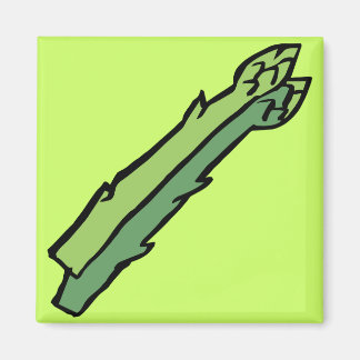 Imán Espárrago verde