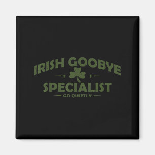 Imán Especialista en adiós irlandés divertido día de Sa