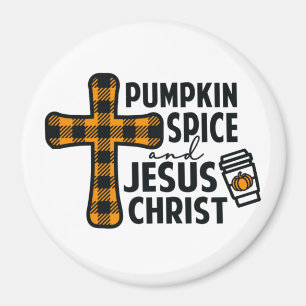 Imán Especie de calabaza y Jesucristo - Fe
