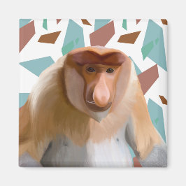 Imán Especies en peligro de extinción de monos Probosci