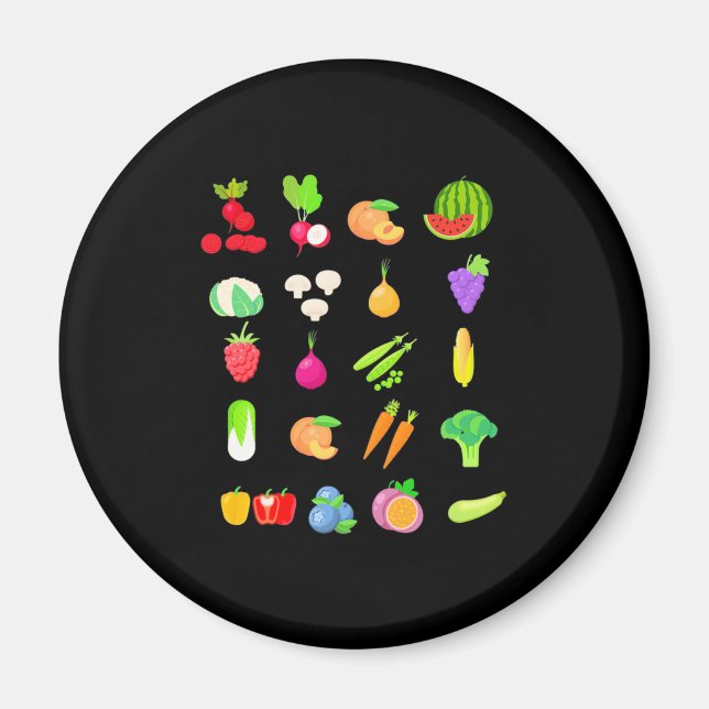 Imán Especies vegetales (Frente)