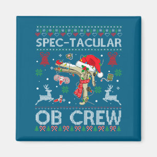 Imán Espectacular Jersey de Navidad Feo Speculum Crew O