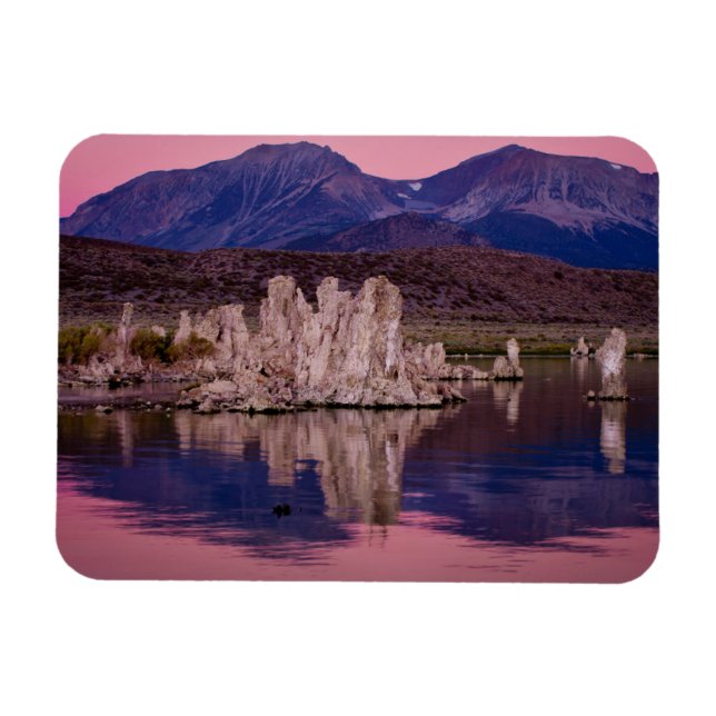 Imán Espectacular lago Mono en la sombra (Horizontal)
