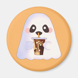 Imán Espeluznante Con Café Helado