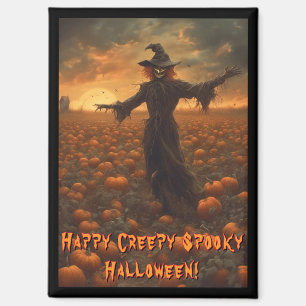 Imán espeluznante espantado de Halloween