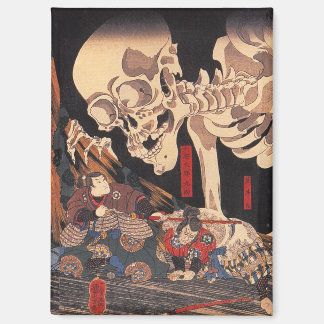 Imán Espeluznante esqueleto japonés - Monstruo vintage