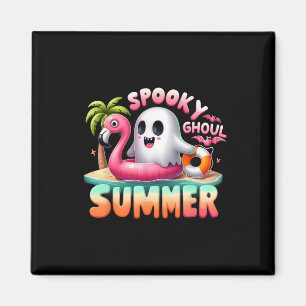 Imán Espeluznante fantasma Flamingo Verano Va