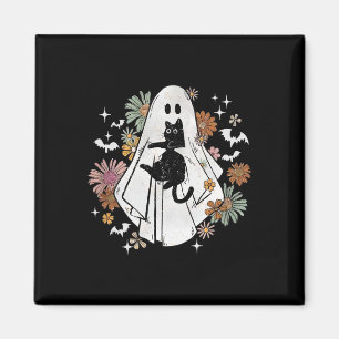 Imán Espeluznante fantasma Holgazán Gato negro Groovy F