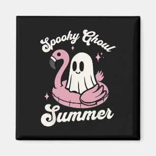 Imán Espeluznante Ghoul verano lindo fantasma Flamingo 