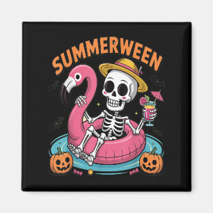 Imán Espeluznante Summerween Skeleton esperando el hemi
