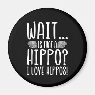 Imán Espera ¿Es Un Hippo? ¡Me Encantan Hippos!