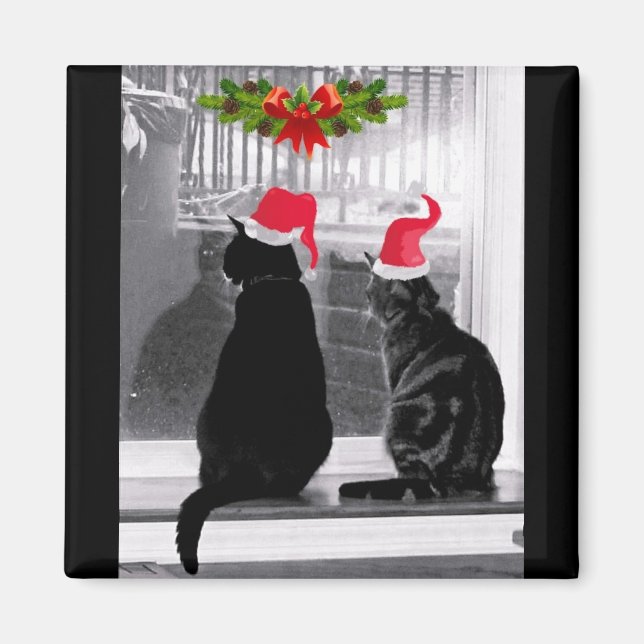 Imán Esperando a Santa María (Frente)