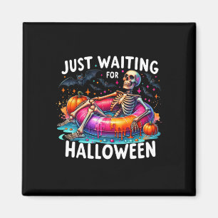 Imán Esperando Halloween 1