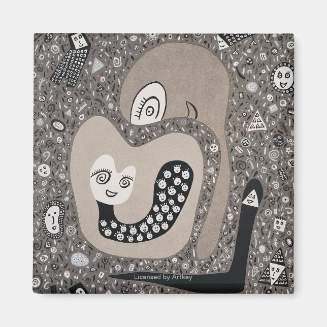 Imán Esperando Un Bebé (Frente)