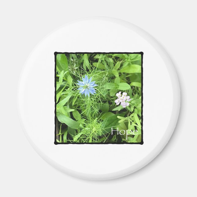 Imán Esperanza 2 Círculo de 1/4" (Frente)