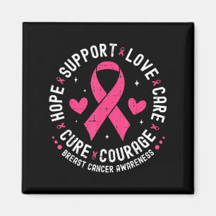 Imán Esperanza Apoyo Amor Atención de Cáncer de Mama Pi