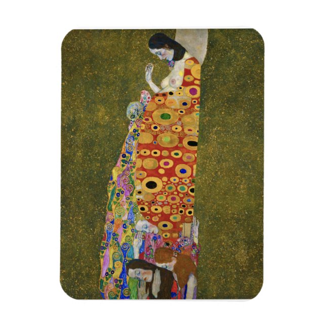 Imán Esperanza II de Gustav Klimt (1907-1908) (Vertical)