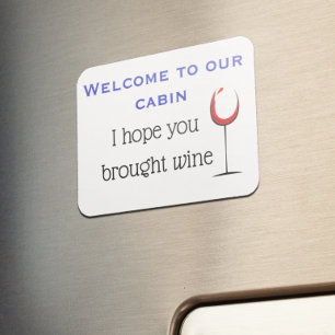 Imán Espero que hayas traído una entrada de crucero div