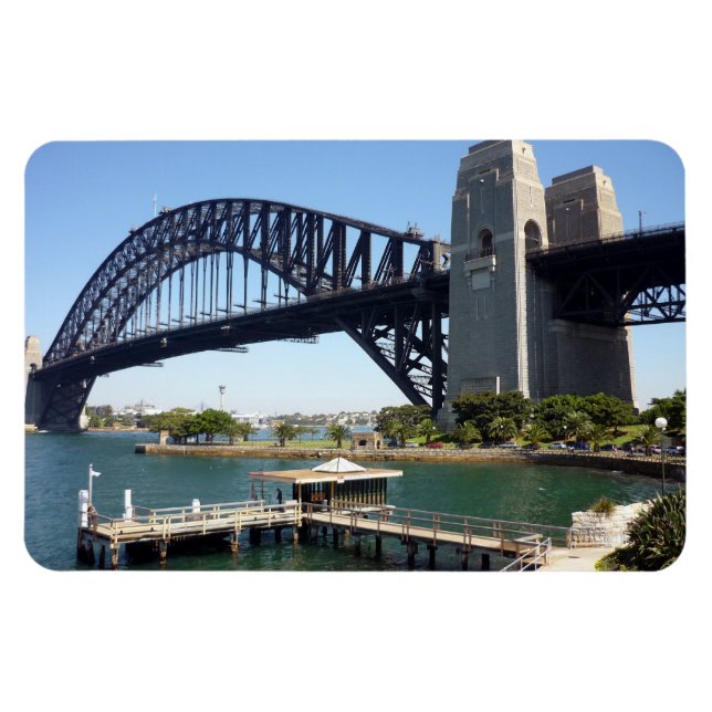 Imán espigón del puente del puerto de sydney (Horizontal)