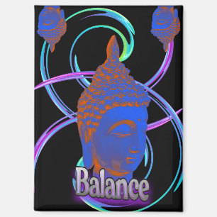 Imán espiral de balance de Buda