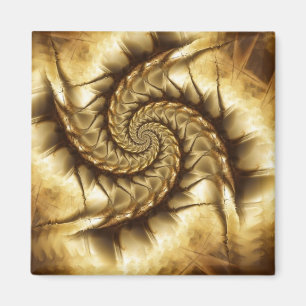 Imán Espiral metalizado