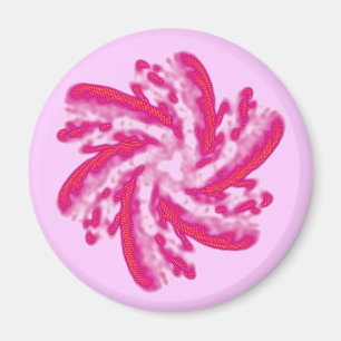 Imán Espiral rosado