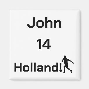 Imán Espíritu Atlético de Fútbol Personalizado de Holan