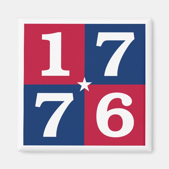 Imán Espíritu De 1776 (Frente)