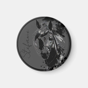 Imán Espíritu Pony 3 Negro