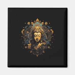 Imán Espiritualidad Arte Paz Zen Yoga Asia Guatama B