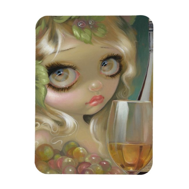 Imán "Espíritus del vino: Chardonnay" Flex Magnet (Vertical)