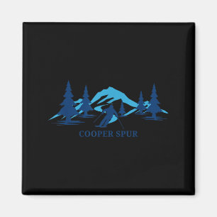 Imán espolón de Cooper resort de esquí de Oregon esquí