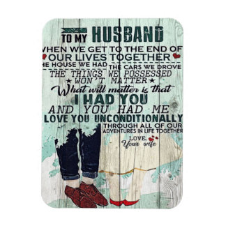 Imán Esposa A Mi Esposo Regalo | A la carta del marido 