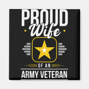 Imán Esposa De La Esposa Veterana Del Ejército Orgullos