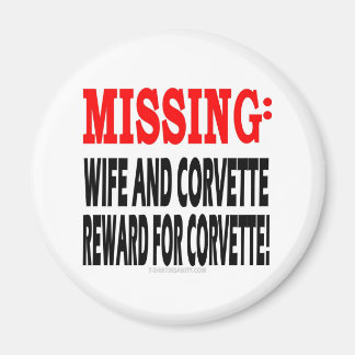 Imán Esposa desaparecida y recompensa Corvette por Corv