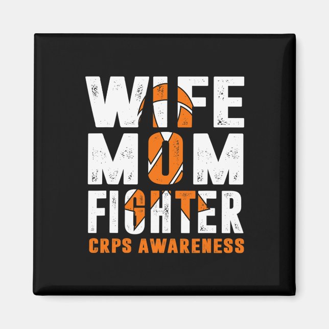 Imán Esposa Mamá Lucha Concienciación De Crps (Frente)