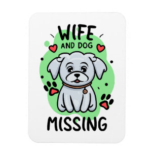 Imán Esposa y perro desaparecidos
