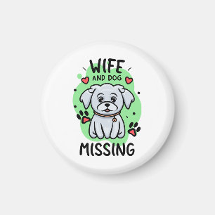 Imán Esposa y perro desaparecidos