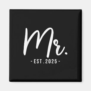 Imán Esposo Sr. Est 2025 Boda casado Partido de la novi