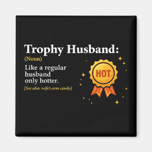 Imán Esposo Trofeo El Mejor Esposo del Mundo 1er Lugar