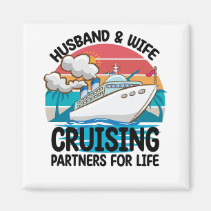 Imán Esposo Y Esposa Compañeros De Crucero Para Toda La