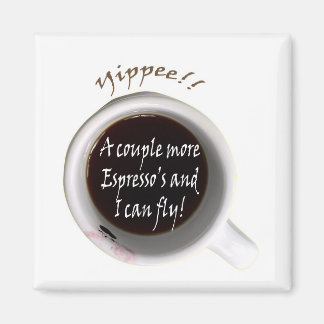 Imán Espresso Jitters