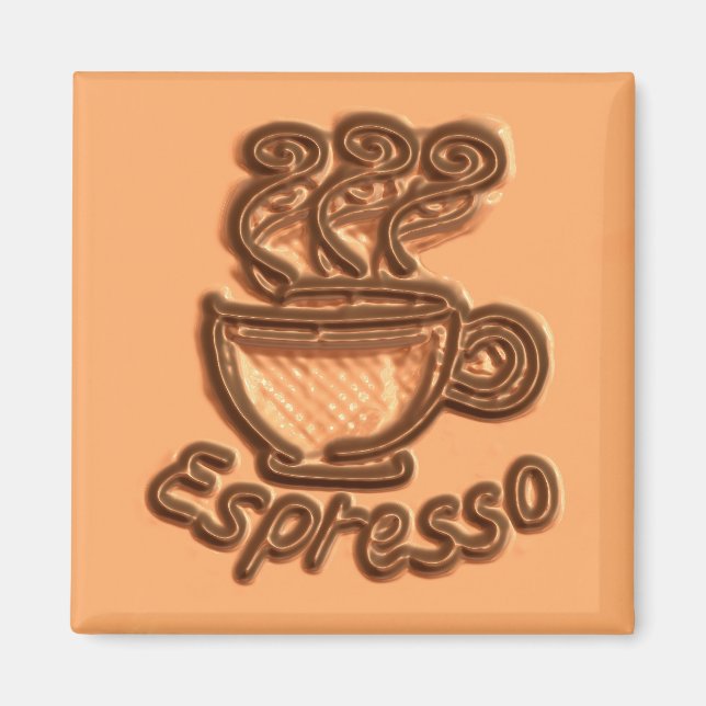Imán Espresso Tile Magnet (Frente)