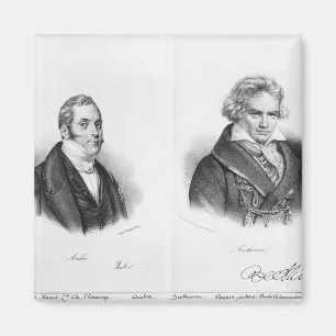 Imán Esprit Auber y Ludwig van Beethoven