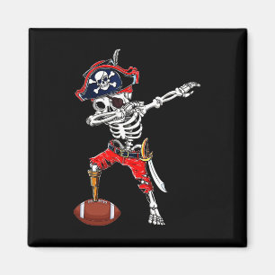 Imán Esqueleto Pirata Bailando Dab Y Halloween Ll