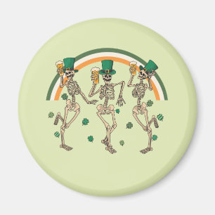 Imán Esqueletos bailarines St Patrick